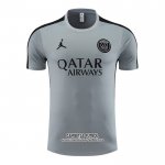 Camiseta de Entrenamiento Paris Saint-Germain Jordan 2023/2024 Gris