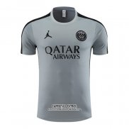 Camiseta de Entrenamiento Paris Saint-Germain Jordan 2023/2024 Gris