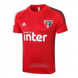 Camiseta de Entrenamiento Sao Paulo 2020/2021 Rojo