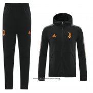 Chandal con Capucha del Juventus 2020/2021 Negro