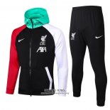 Chandal con Capucha del Liverpool 2020/2021 Negro