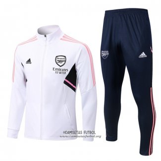 Chandal de Chaqueta del Arsenal 2022/2023 Blanco