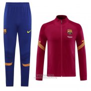 Chandal de Chaqueta del Barcelona 2020/2021 Rojo