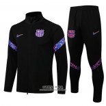 Chandal de Chaqueta del Barcelona 2021/2022 Negro