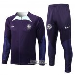 Chandal de Chaqueta del Inter Milan 2022/2023 Purpura