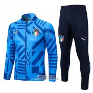 Chandal de Chaqueta del Italia 2022/2023 Azul