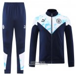 Chandal de Chaqueta del Manchester City 2022/2023 Azul