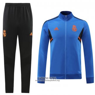 Chandal de Chaqueta del Real Madrid 2022/2023 Azul