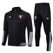 Chandal de Chaqueta del Sao Paulo 2023/2024 Negro