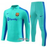 Chandal de Sudadera del Barcelona 2023/2024 Verde