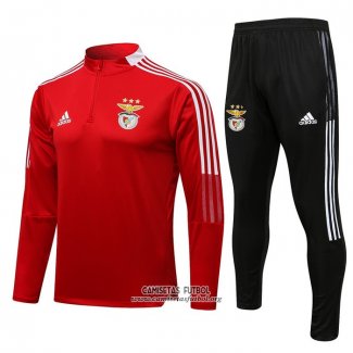 Chandal de Sudadera del Benfica 2021/2022 Rojo