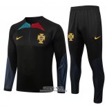 Chandal de Sudadera del Portugal 2022/2023 Negro