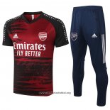 Chandal del Arsenal Manga Corta 2020/2021 Rojo