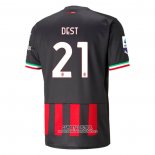 Camiseta AC Milan Jugador Dest Primera 2022/2023