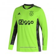 Camiseta Ajax Portero Manga Larga 2020/2021 Verde