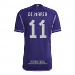 Camiseta Argentina Jugador Di Maria Segunda 2022