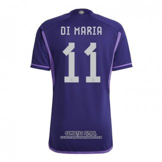 Camiseta Argentina Jugador Di Maria Segunda 2022