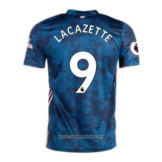 Camiseta Arsenal Jugador Lacazette Tercera 2020/2021