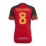 Camiseta Belgica Jugador Tielemans Primera 2022