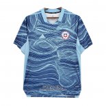 Tailandia Camiseta Chile Portero 2021/2022 Azul