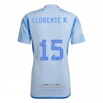 Camiseta Espana Jugador Llorente R. Segunda 2022
