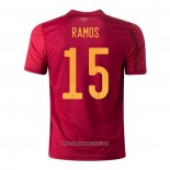 Camiseta Espana Jugador Ramos Primera 2020/2021