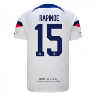 Camiseta Estados Unidos Jugador Rapinoe Primera 2022