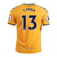 Camiseta Everton Jugador Y.Mina Segunda 2020/2021