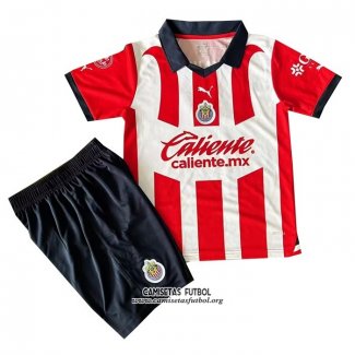 Camiseta Guadalajara Primera Nino 2023/2024