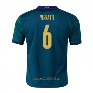 Camiseta Italia Jugador Verratti Tercera 2020/2021