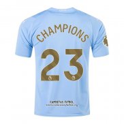 Camiseta Manchester City Jugador Champions Primera 2023/2024