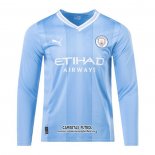 Camiseta Manchester City Primera Manga Larga 2023/2024