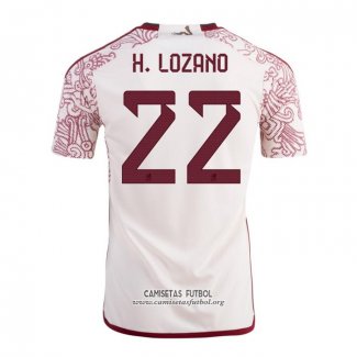Camiseta Mexico Jugador H.Lozano Segunda 2022