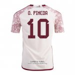 Camiseta Mexico Jugador O.Pineda Segunda 2022