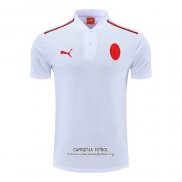 Camiseta Polo del AC Milan 2022/2023 Blanco