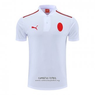 Camiseta Polo del AC Milan 2022/2023 Blanco