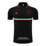 Camiseta Polo del Ajax 2022/2023 Negro