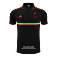 Camiseta Polo del Ajax 2022/2023 Negro