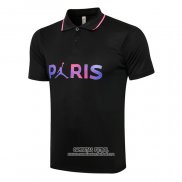 Camiseta Polo del Paris Saint-Germain 2021/2022 Negro