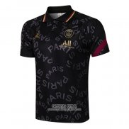 Camiseta Polo del Paris Saint-Germain 2021/2022 Negro