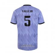Camiseta Real Madrid Jugador Vallejo Segunda 2022/2023