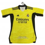 Tailandia Camiseta Real Madrid Portero 2021/2022 Amarillo