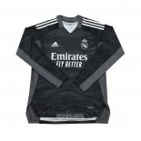 Camiseta Real Madrid Portero Manga Larga 2021/2022 Negro