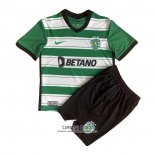 Camiseta Sporting Primera Nino 2022/2023