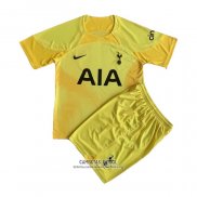 Camiseta Tottenham Hotspur Portero Nino 2022/2023 Amarillo