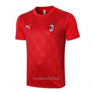 Camiseta de Entrenamiento AC Milan 2020/2021 Rojo