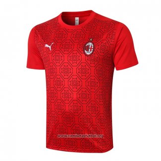 Camiseta de Entrenamiento AC Milan 2020/2021 Rojo