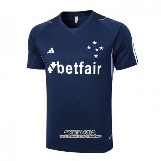 Camiseta de Entrenamiento Cruzeiro 2023/2024 Azul