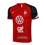 Camiseta de Entrenamiento Francia 2021/2022 Rojo
