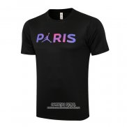 Camiseta de Entrenamiento Paris Saint-Germain Jordan 2021/2022 Negro